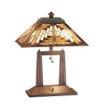 20H Navaho Mission Oblong Desk Lamp