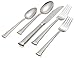 Lenox Eternal Frosted 5-Piece Stainless Steel Flatware Place Setting, Service for 1
