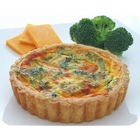Broccoli Cheddar Quiches