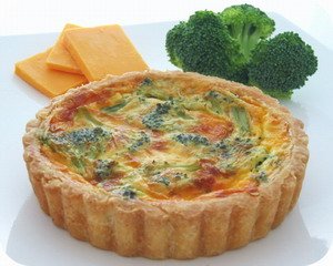 Broccoli Cheddar Quiche by artiko