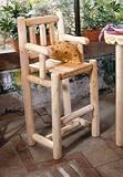Rustic Natural Cedar 010003B Looks Outdoor Bar Stool, Unfinished 41Z8YmxWCLL. SL160 Rustic Natural Cedar 010003B Looks Outdoor Bar Stool, Unfinished