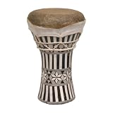 5x8 Inlaid Ceramic Doumbek, BLEMISHED