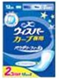 ウィスパー カーブ 夜用 12個入×2P