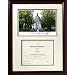 U.S. Naval Academy Graduate Framed Lithograph w/ Diploma Opening