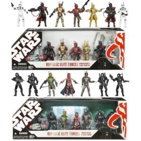 Star Wars: Online Exclusive Elite Forces of the Republic Box Set of 14 (2 Boxes)