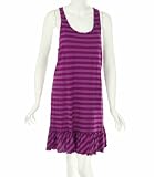 Dotti Striped Scoop Neck Cover Up