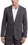 Calvin Klein Men's Poly Blend Single Button Notch Jacket