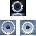 White 48 LED Umbrella Patio Light