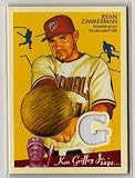 2008 Upper Deck Goudey Ryan Zimmerman Game Used Jersey Baseball Card