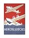 New York Municipal Airports Advertisement Fridge Magnet