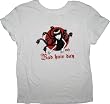 Emily the Strange BAD HAIR DAY White juniors T-Shirt