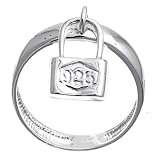 Sterling Silver Ring - Locket - Size: 6-9
