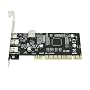 PCI FireWire IEEE 1394 3 + 1 Port Card + 4/6 Pin Cable