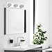 Hampton Bay 25723-HBU Olivet 3-Light Chrome Bath Light