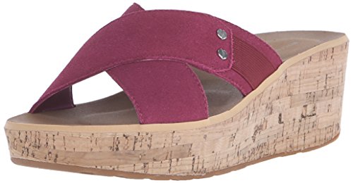 Rockport Women's Weekend Casuals Lanea Cross Slide Platform Sandal
