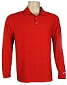Nike Golf Dri-FIT UV Stripe Long-Sleeve Men's Golf Polo Shirt