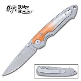 Ridge Runner Knife Lunar Folder Orange