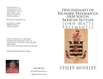 Click to Download Free Kindle Book -> Descendants of Richard Freemantle -1820 South African Settler: John Mates Freemantle