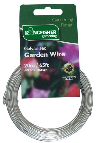 spécification Jardin - 1 x Fil de Fer Galvanise - 20Metre x 1.2mm (approx) - Kingfisher