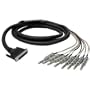 HOSA DIGITAL MULTI-TRACK SNAKES COMPATIBLE WITH TASCAM DA-88 AND FOSTEX RD-8; 8 STEREO 1/4" (Metal) TO 25-PIN, 3m (13.2 ft.)