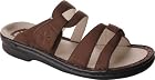 Propet Women's W0043 Marina Walker Sandal, Coffee Nubuck, size 6.5 D(W)