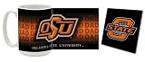 Oklahoma State Mug & Coaster Gift Box Combo Oklahoma State Cowboys Beverage Drinkware