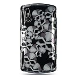 Skulls Hard Case Snap On Faceplate Cover For Sony Ericsson Xperia Play