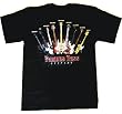 Guitar Tshirt Famous Bass Guitars Design