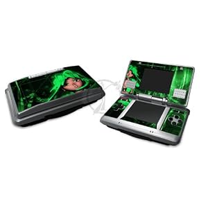 Ghost In The Game Green Design Decorative Protector Skin Decal Sticker for Nintendo DS
