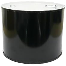 SKOLNIK Carbon Steel Tight Head Drum, 5 gallons, 0.9mm Body Gauge (Pack of 1)