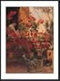 Geraniums, Framed Art Print by (Frederick) Childe Hassam