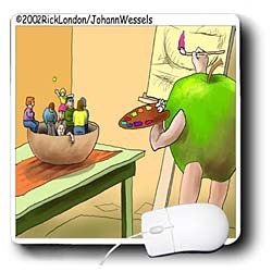 Londons Times Miscellaneous Funny Cartoons - Still Life Of Moving People - Mouse Pads
