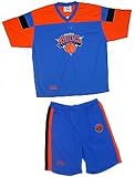 New York Knicks 2 Piece V-Neck Rib Short Set