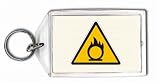 Danger Oxygen / Hydrogen Keychain