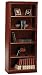 Bush(R) Traditional Bookcase, 71 1/2in.H x 30in.W x 12 1/2in.D, Pamper Mahogany