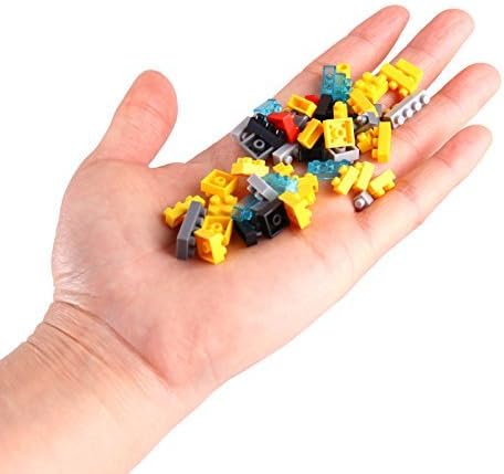 Disney Princess - 4 Pack of LOZ Nanoblock Elsa/Anna/Olaf/The Little Mermaid Nanoblocks Mini Figure Lego Toy Real Hobby Series