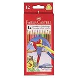 Produkt-Bild: Faber Castell 116512 - Farbstift Dreikant 12er Kartonetui 12 verschiedene Farben