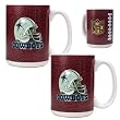 Dallas Cowboys 2pc 15oz Gameball Ceramic Mug Set - Helmet logo NFL Football