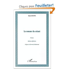 La somme du n�ant: Po�mes