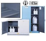 CAB 30 MAN BLUE 30-Gallon - Blue Powder-Coat Painted Steel Safety Cabinet