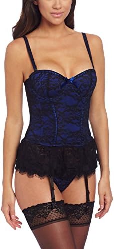 Aupor Women's Victorian Lace Bustier Fashion Corset Lingerie