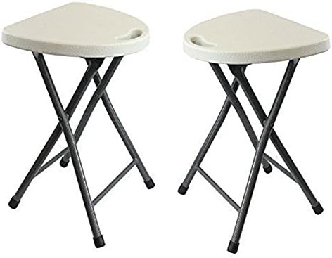 NEW sudden comfort folding chair 18" Folding Stool, Polyethylene | Portable Picnic Folding
