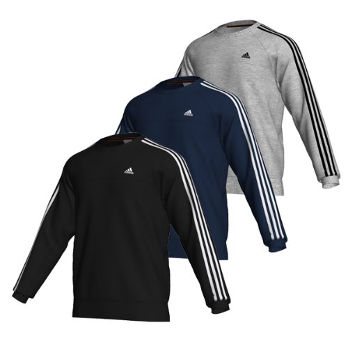 Adidas Herren Sweatshirt Ess 3 Stripes Crew, collegiate navy, XL, X20563 Preisvergleich