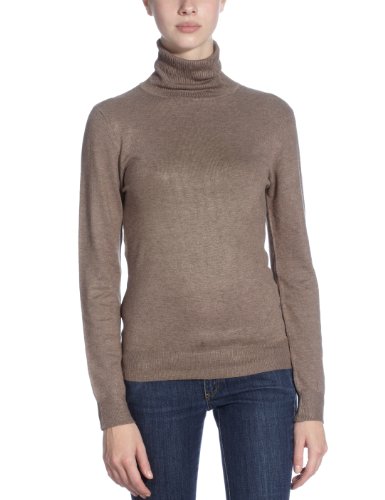 VERO MODA Damen Pullover 10069175, Gr. 40, Beige (HEMP SAND) Preisvergleich