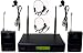Hisonic 32-Channel UHF Wireless Microphone System with 2 Headsets & 2 Lapels, HS598L