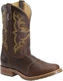 Double H Boot - Mens - Sandstone Genuine Bison Roper
