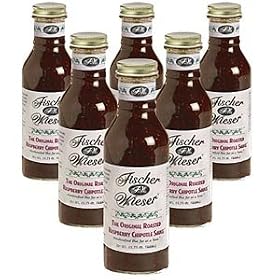 Fischer and Wieser The Original Roasted Raspberry Chipotle Sauce 6 Bottles - 15.75 oz....