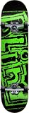 Blind Ransom SS Full Complete Skateboard (Black/Neon Green, 7.6-Inch)