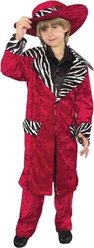 Child Long Lime Pimp Suit (Size: Youth Large 10-12)