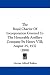 The Royal Charter of Incorporation Granted to the Honorable Artillery Company by Henry VIII, August 25, 1537 (1889)